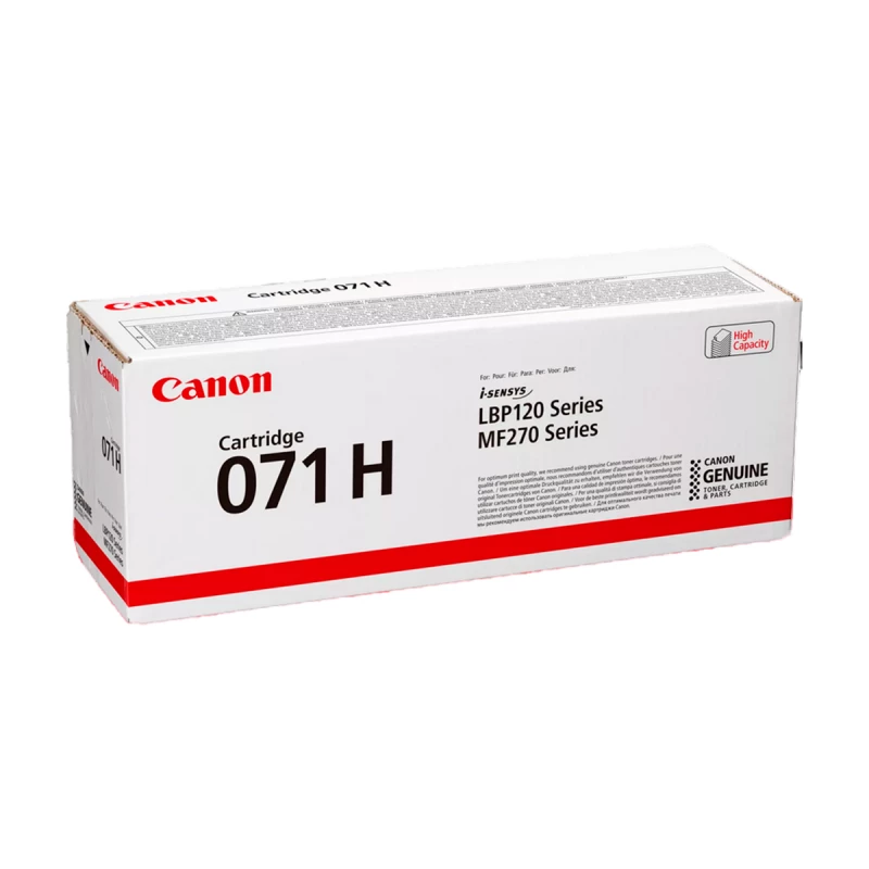 Cartus laser CANON CRG-071 HTONER CARTRIDGE FOR  I-SENSYS MF272DW/MF275DW, (2,500 PAGES BASED ON ISO/IEC 19752 )
