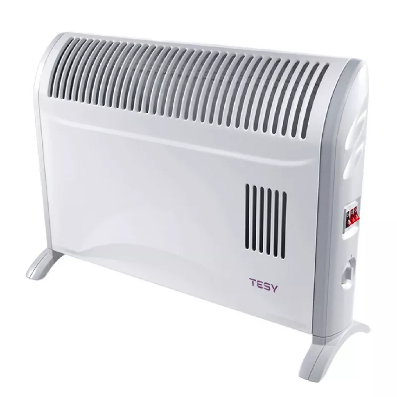 Конвектор Tesy CN 204 ZF, 2000 Вт, 17 м², Термостат, Белый