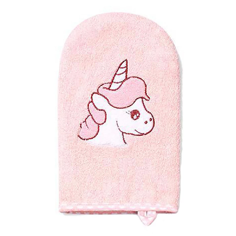 Burete de baie pentru copii BabyOno 0347/01 MANUSA DE BAIE BAMBUS /ROZ