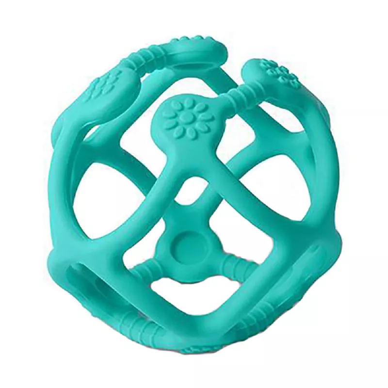 Игрушка-прорезыватель BabyOno 0489/05 из силикона "мяч" ORTHO