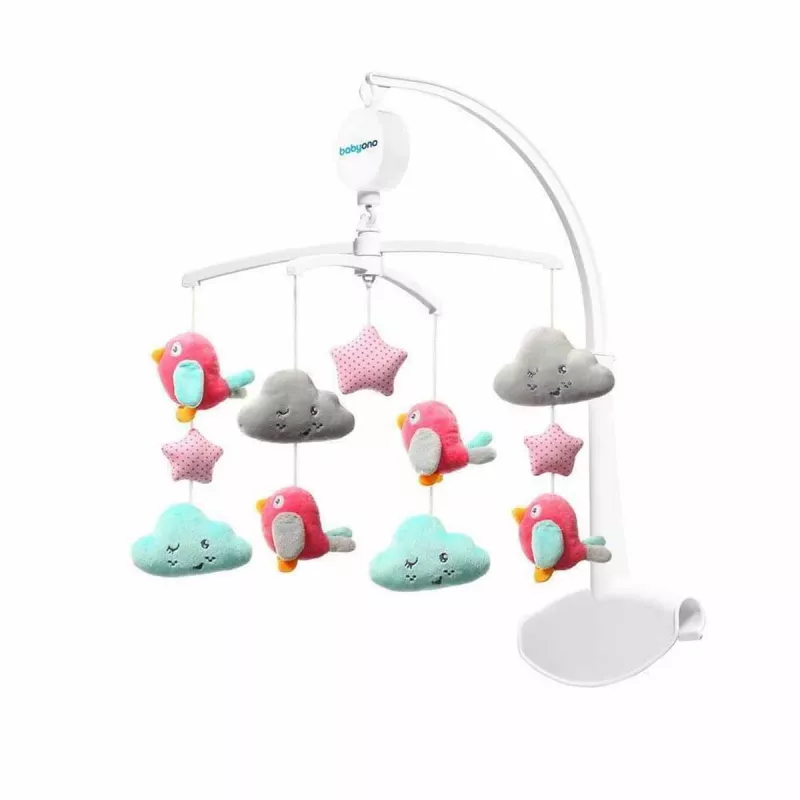 Carusel pentru patut BabyOno 0626 "CLOUD SAND BIRDS"