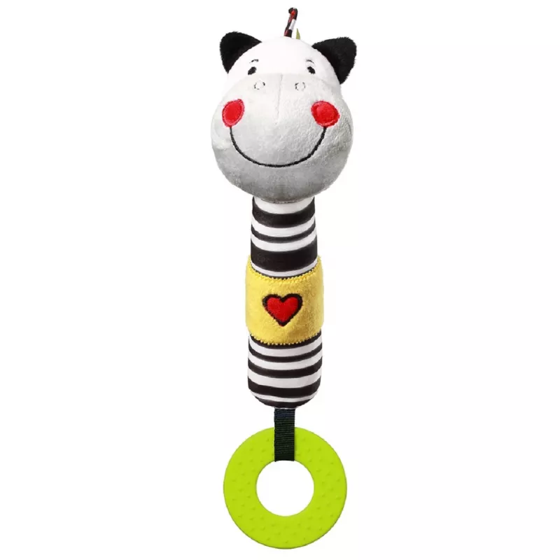 Inel gingival BabyOno 0634 TEETHER - ZEBRA ZACK
