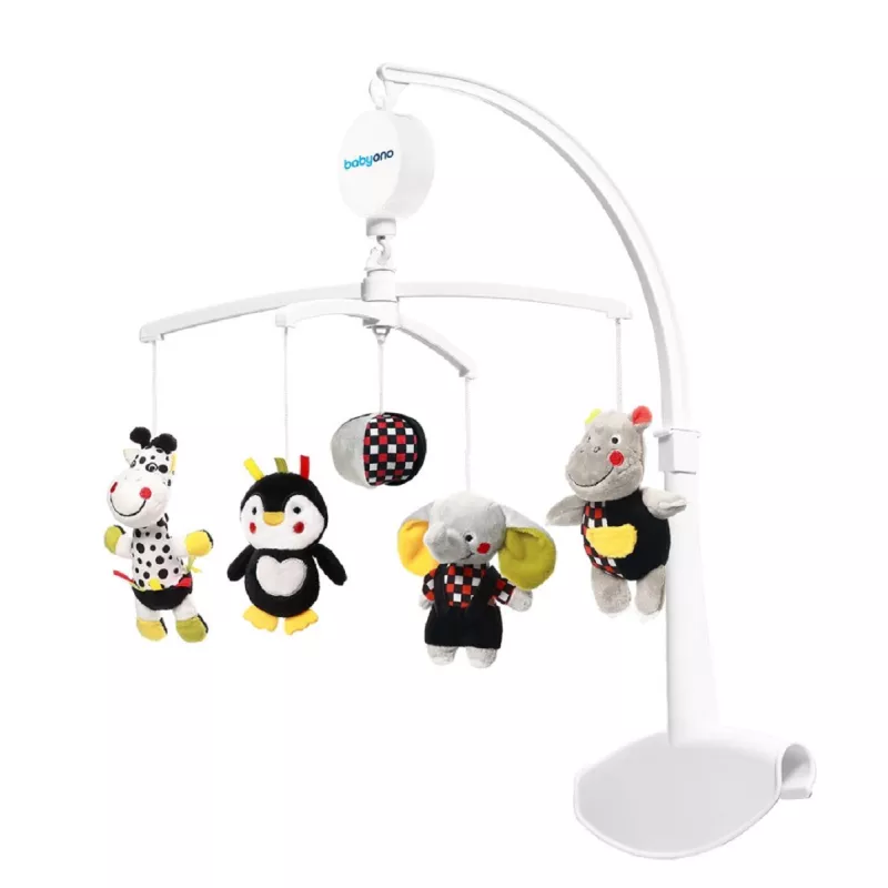 Carusel pentru patut BabyOno 0636 MUZICAL UNIVERSAL "DREAM TEAM"