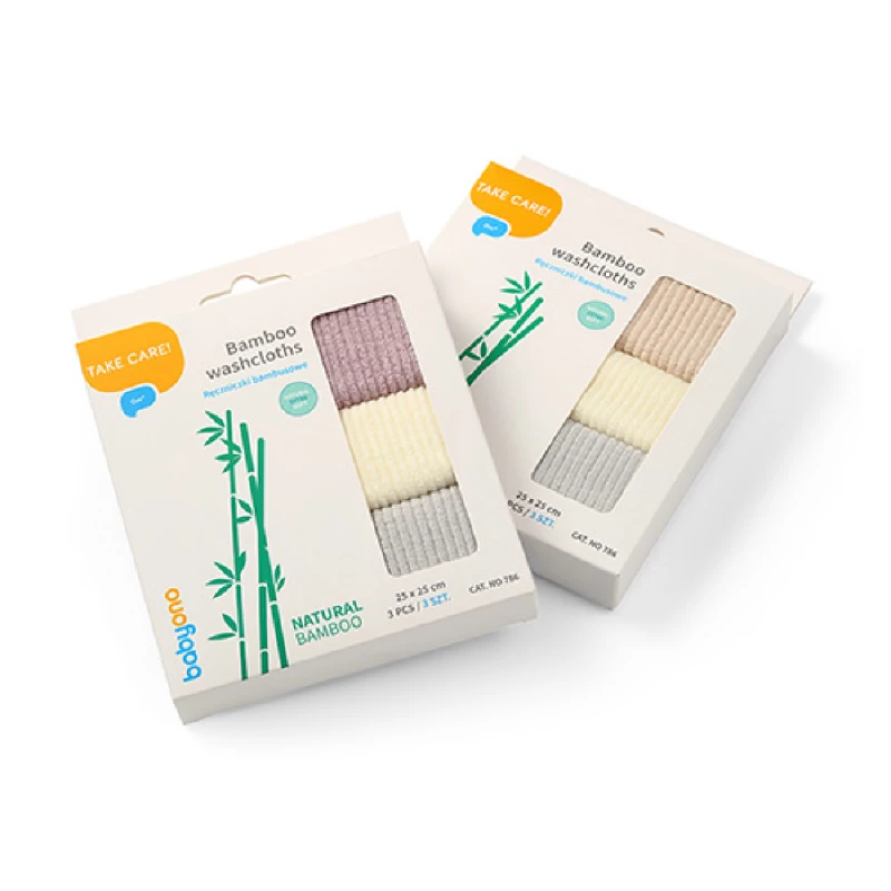 Laveta BabyOno 0786 DE BAMBUS 3 BUC. 25X25 CM