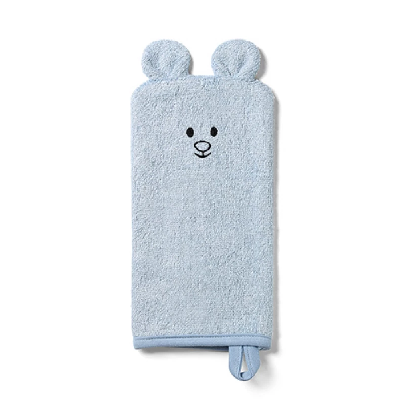 Burete de baie pentru copii BabyOno 0787/02 DIN BAMBUS ALBASTRU