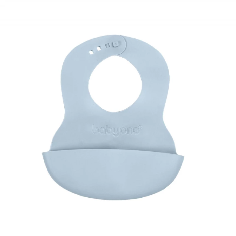 Baveta BabyOno 0835/02 DIN PLASTIC MOALE CU BUZUNAR