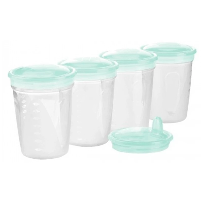 Container BabyOno 1028 CONTAINER P/U DEPOZITAREA DE LAPTE 4 BUC.