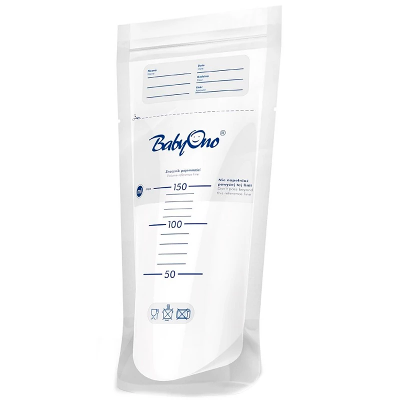 Container BabyOno 1039 AMBALARE P/U DEPOZITAREA LAPTE (20 BUC)