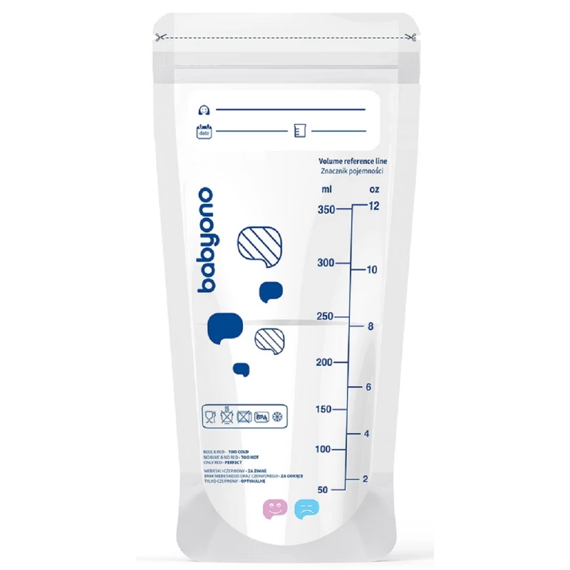 Container BabyOno 1099/01 AMBALARE P/U DEPOZITAREA LAPTE (30 BUC) NEW