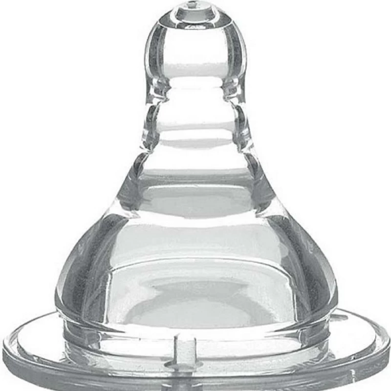 Accesorii pentru alimentatie BabyOno 1205 TETINA ANTICOLICI DIN SILICON LAT 3+