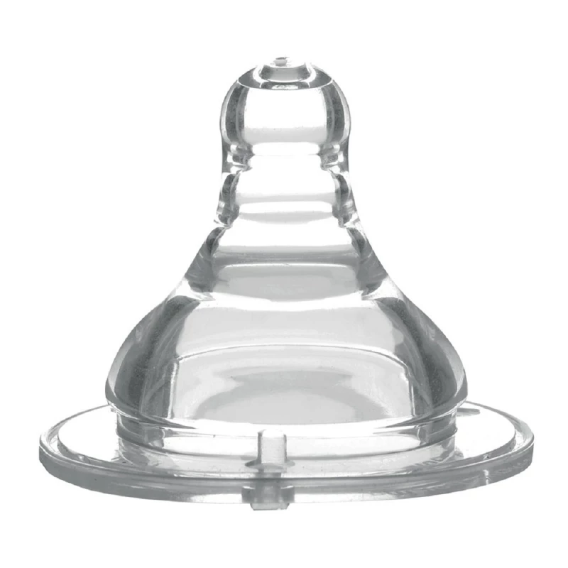 Accesorii pentru alimentatie BabyOno 1206 TETINA ANTICOLICI DIN SILICON LAT 6+