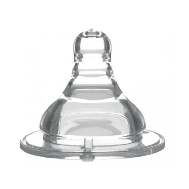 Accesorii pentru alimentatie BabyOno 1207 TETINA ANTICOLICI DIN SILICON LAT 6+