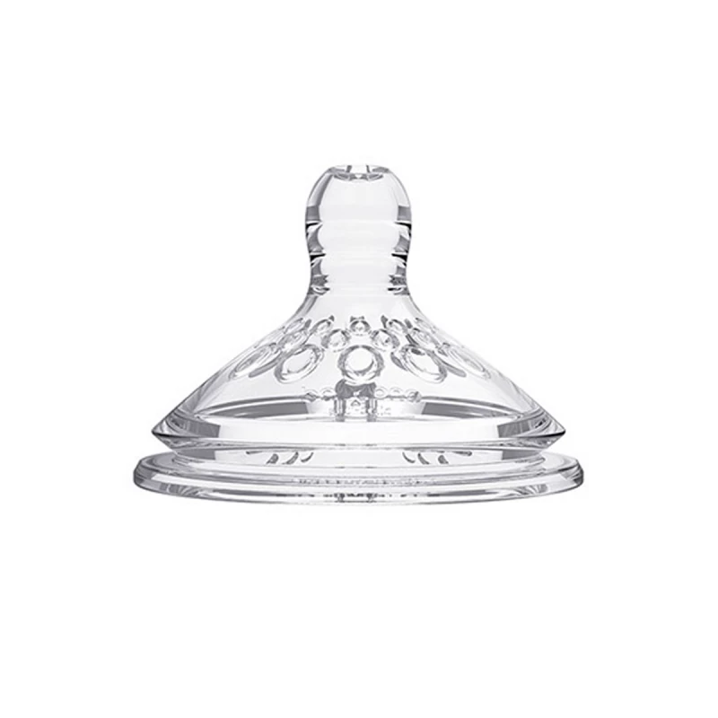 Accesorii pentru alimentatie BabyOno 1454/02 TETINA DIN SILICON 1 BUC. (L) NATURAL NURSING