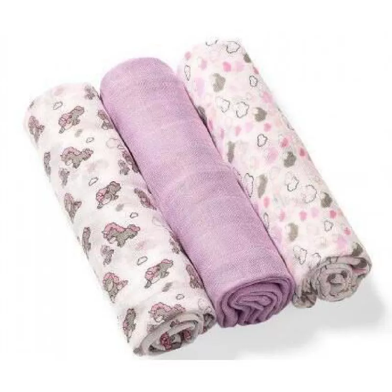 Pelinca BabyOno 397/03 DIN BAMBUS 3 BUC.