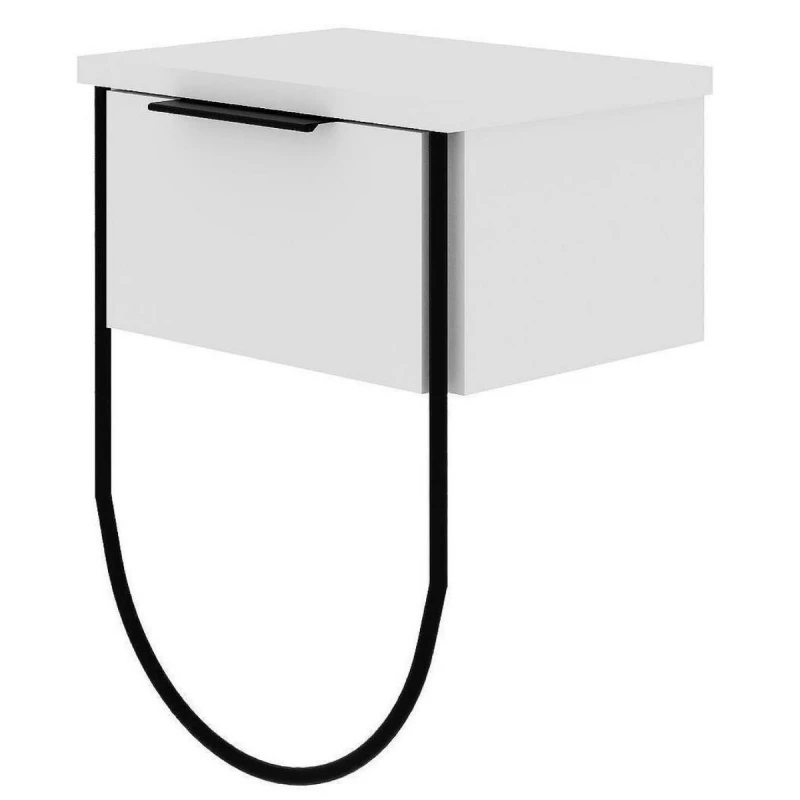 Прикроватная тумба MLAND Norfolk, Белый, 33x25x44