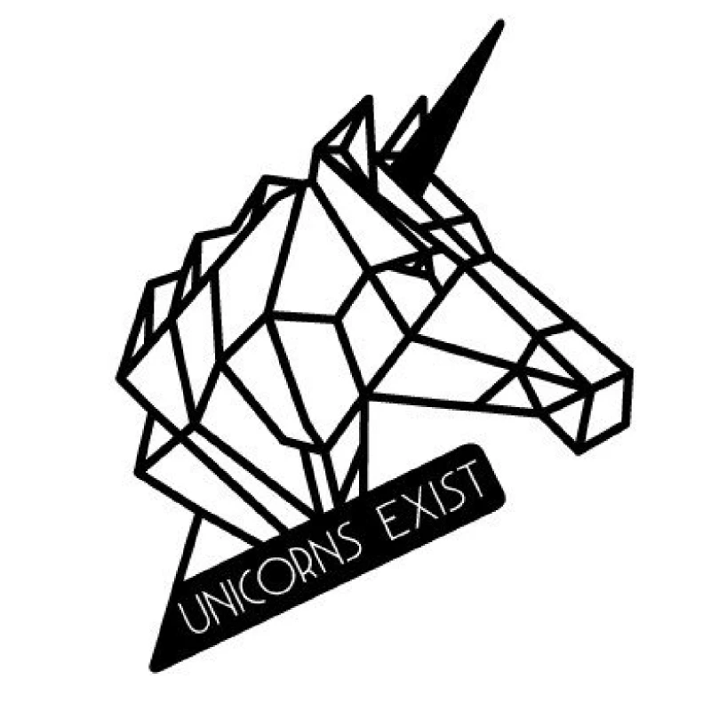 Decor Showdeko DIN METAL NR.9 UNICORN