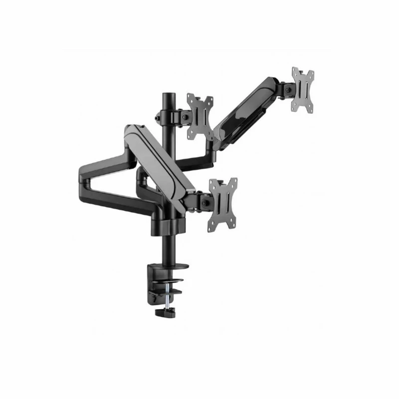 Держатель для монитора GEMBIRD Table/desk 3-display mounting arm (rotate,tilt,swivel), 17”-27”,up to 7 kg,VESA:75x75,100x100