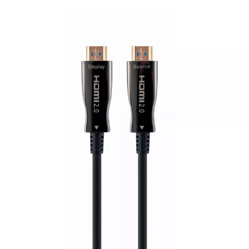 Кабель видео Cablexpert HDMI to HDMI Active Optical 80.0m, 4K UHD at 60Hz, CCBP-HDMI-AOC-80M-02-