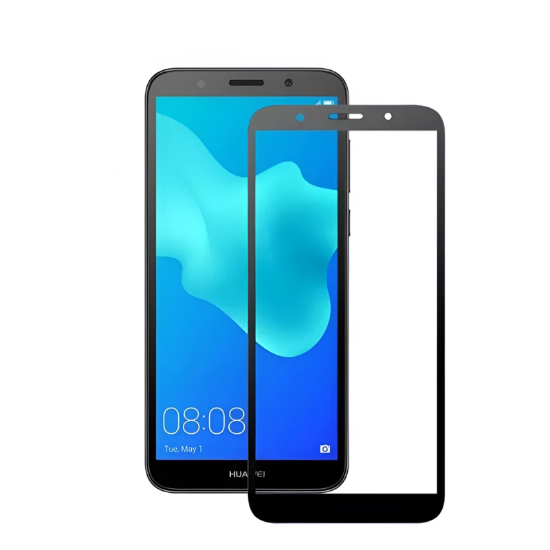 Защитное стекло HELMET Full Coverage Glass 2.5D Huawei Y5 (2018), Black