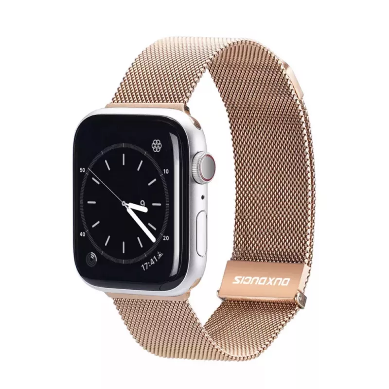 Bratara pentru ceas DUX DUCIS MILANESE VERSION APPLE WATCH 38MM/40MM/41MM, GOLD