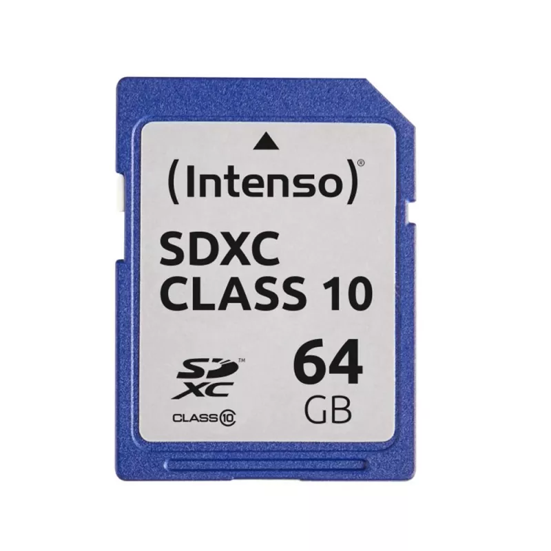 Card de memorie INTENSO SECURE DIGITAL CARDS SD, 64 GB, CLASS 10