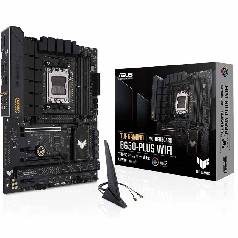 Материнская плата ASUS MB AM5 TUF GAMING B650-PLUS WIFI ATX, AM5