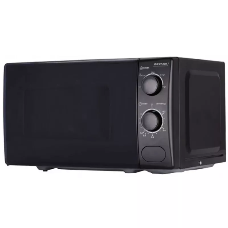 Микроволновая печь MPM 20 KMM-12/W, 20 л, 700 Вт, Черный