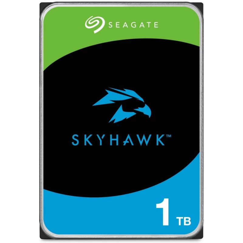 HDD SEAGATE 3.5" HDD 1.0TB ST1000VX013 SKYHAWK™ SURVEILLANCE, CMR Drive, 5400rpm, 256MB, 24x7, SATAIII