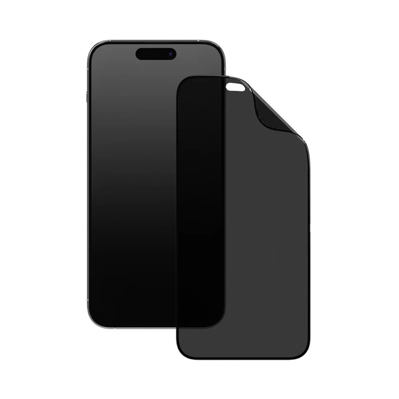 Защитное стекло RhinoShield 3D Impact iPhone 15 Pro Max Privacy Alignment Frame, Clear