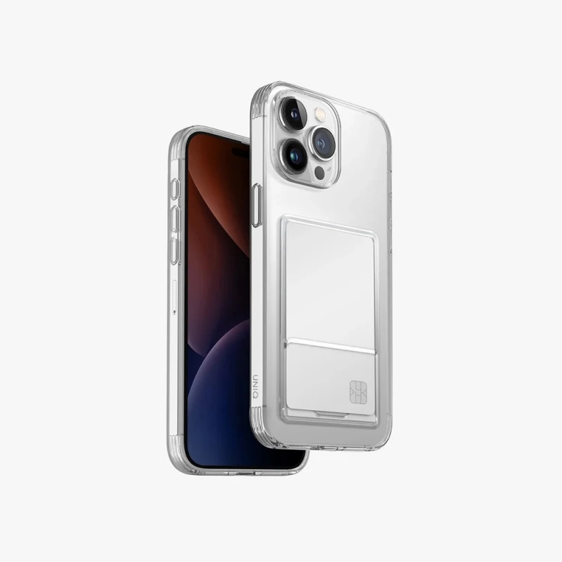 Husa Uniq HYBRID AIR FENDER ID PENTRU IPHONE 15 PRO MAX, CLEAR