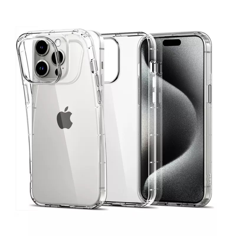 Чехол HELMET TPU Soft iPhone 15 Pro Max, Clear