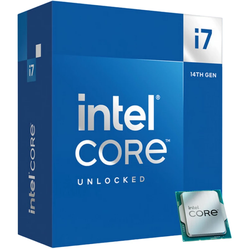 Procesor INTEL CORE™ I7-14700K, TRAY, S1700, 2.5-5.6GHz (8P+12E/28T, 28MB, 10nm, Integ.UHD Graphics 770, 125W)