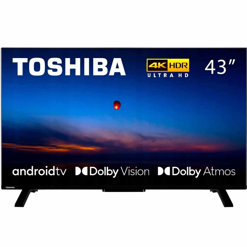 Televizor TOSHIBA 43" LED SMART TV 43UA2363DG, , 4K HDR, 3840 x 2160, Android TV, Black(43" DLED, Black, 3840x2160 UHD, TPQ 2200 Hz, SMART TV (Android TV 11), 3 HDMI, 2 USB, Tru Resolution, Tru Microdimming, DVB-T/T2/C/S2, Dolby Vision, OSD Language: ENG, RO, RU