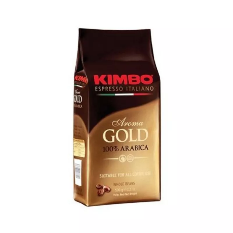 Cafea Kimbo 100% ARABICA 500G BOABE, BUC.