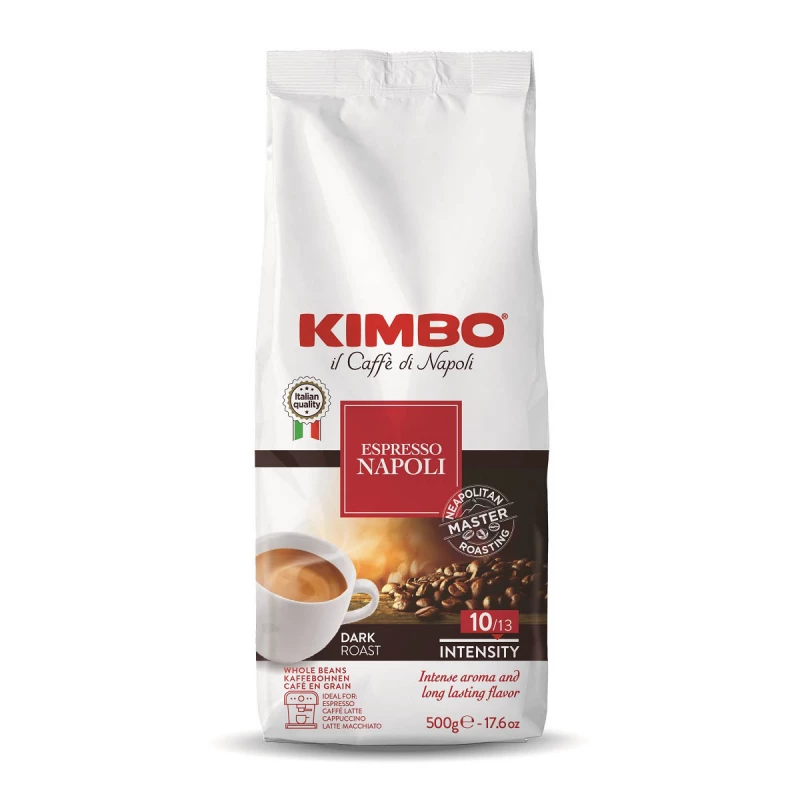 Cafea Kimbo PRAJITA ESPRESSO NAP. 500 G BOABE