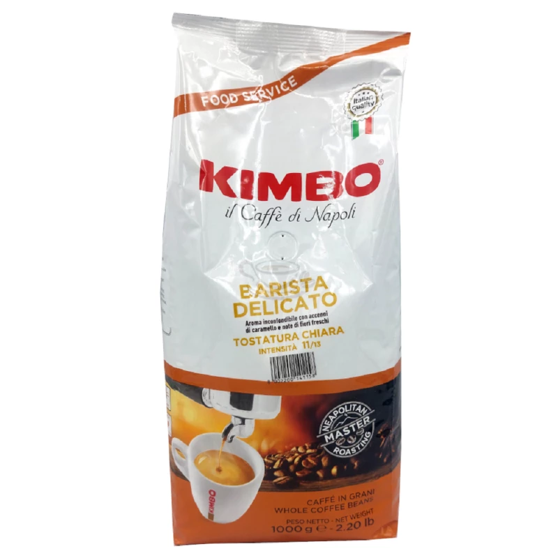 Cafea Kimbo PRAJITA BARISTA DELCATO 1KG BOABE