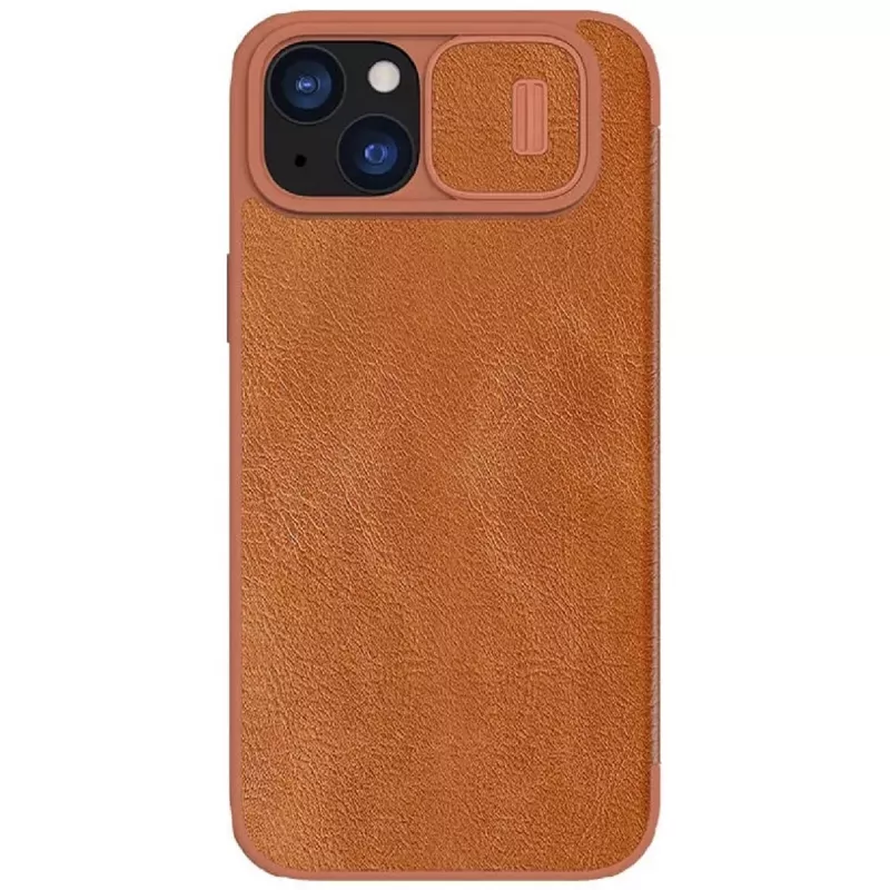 Husa Nillkin IPHONE 15 PLUS, QIN PRO BROWN