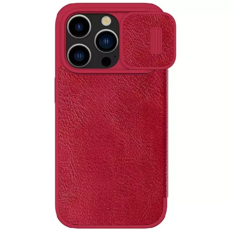 Husa Nillkin IPHONE 15 PRO, QIN PRO RED