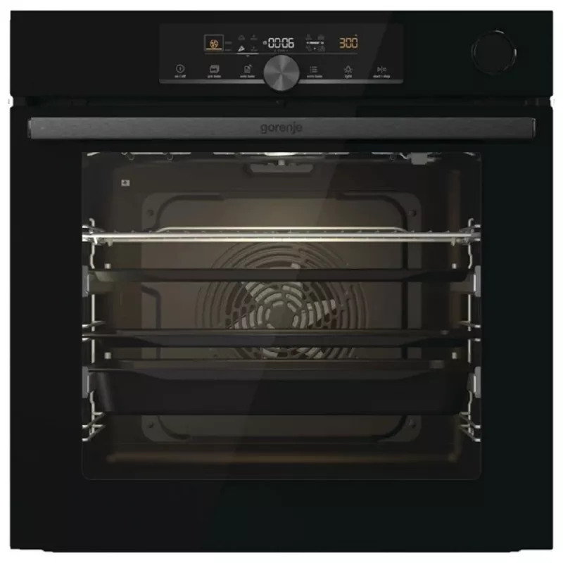 Cuptor electric incorporabil GORENJE BSA6747DGWI, 77 l, Negru, A+