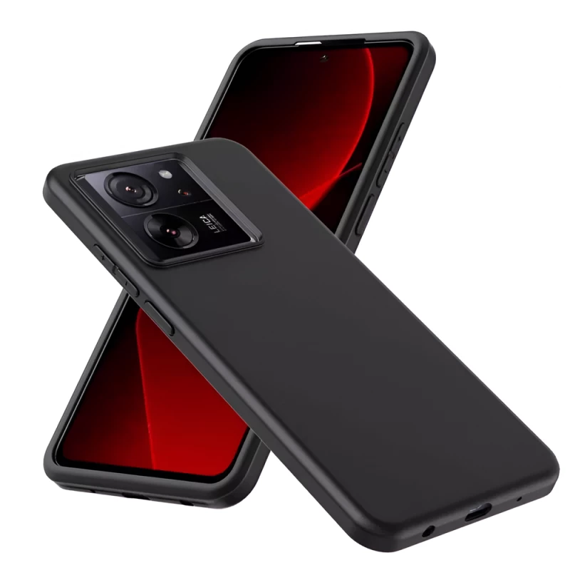 Чехол HELMET Case Liquid Silicone Xiaomi 13T/13T Pro, Black