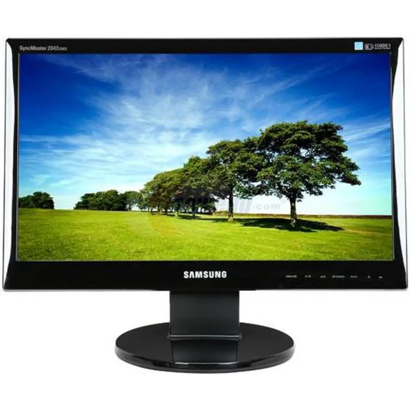Monitor Samsung 2043SN 20.0” TFT LCD Black (1600×900 5 ms 250 cd/m² 15 000:1 D-Sub/DVI)