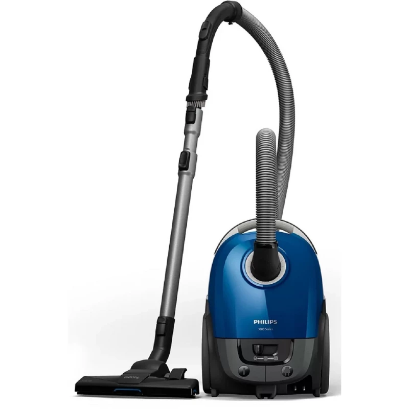Aspirator PHILIPS XD3110/09, 900 W, 3 l, Albastru, Negru