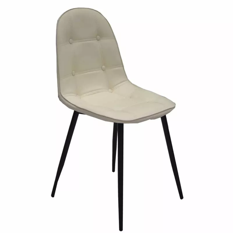 Стул MP 6155 velour #4, Слоновая кость