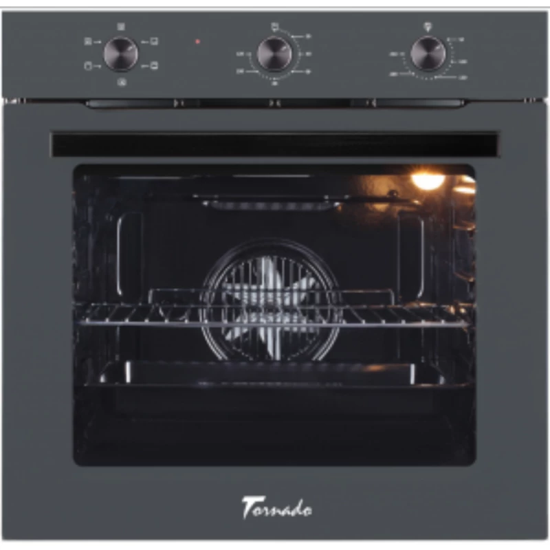 Cuptor electric incorporabil TORNADO TRCB-75100 M GREY, 75 l, Gri, A