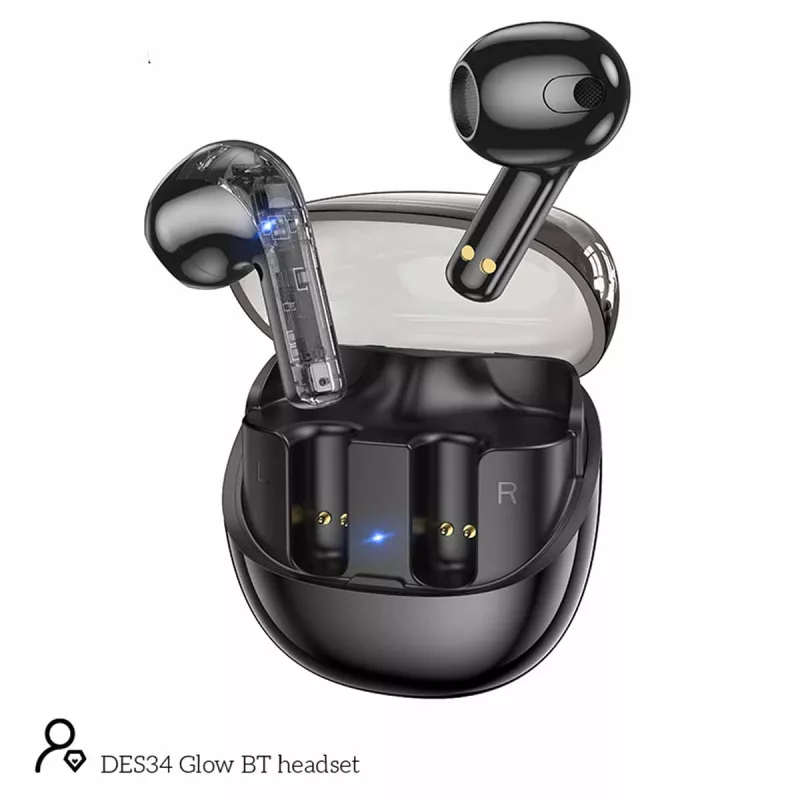 Casti fara fir Hoco DES34 GLOW