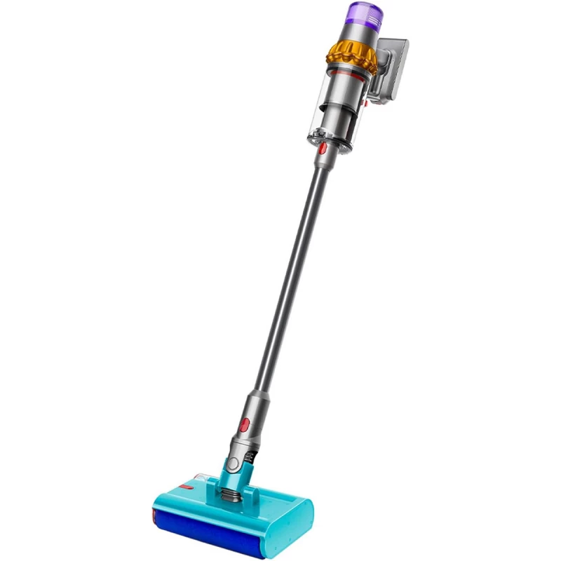 Aspirator Dyson V15S DETECT DRY AND WET SUBMARINE, 240 W, 0.77 l, Nichel, Galben