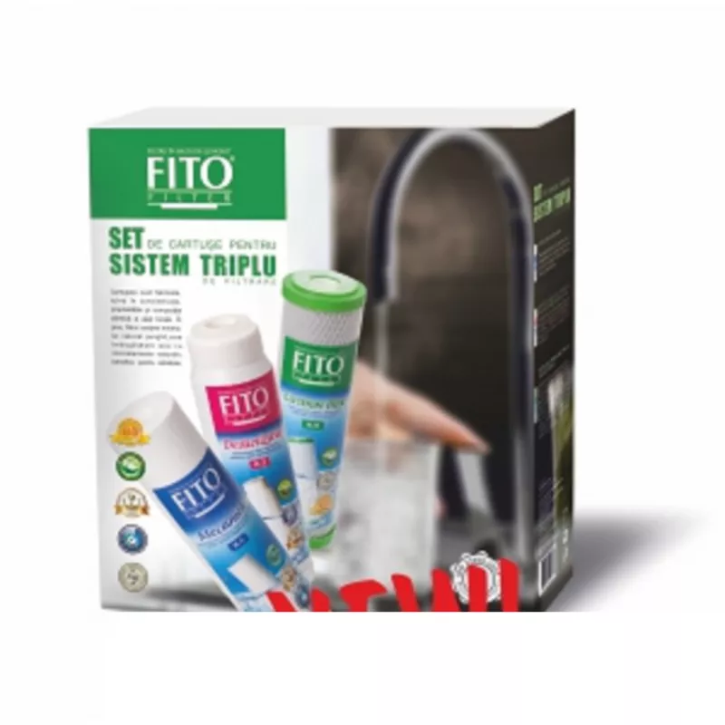 Filtru de apa Filo filter FF SET 3 CARTUSE P/U FILTRU TRIPLU