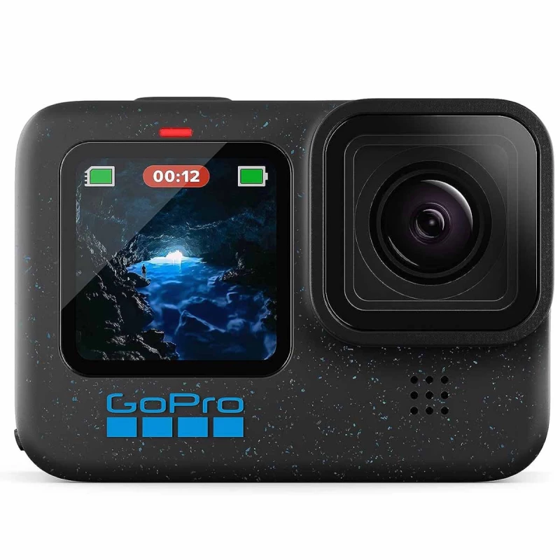 Camera de actiune GoPro HERO 12, BLACKDIMENSIUNEA SENZORULUI: 1/1.9'' REZOLUȚIE VIDEO: 5.3K (16:9 DIAGONALA ECRANULUI: 2,27 "