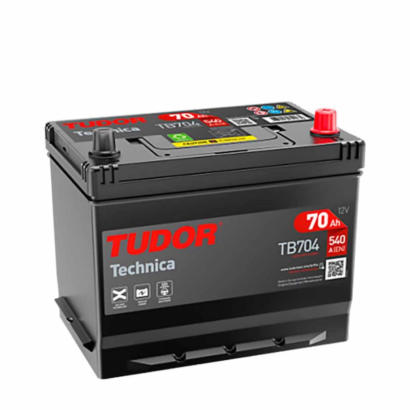 Acumulator auto TUDOR TB704 D26 JAPAN 70A P+ (540AH) 270/173/222