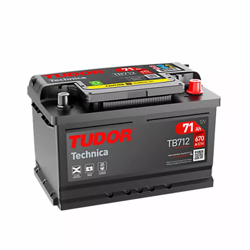 Acumulator auto TUDOR TB712 LB3 71A P+ (670AH) 278/175/175